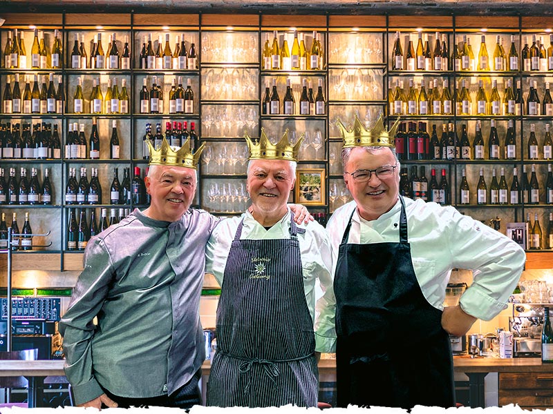 Herbert Beltle, Franz Raneburger und Peter Frühsammer (Krone © Sashkin von stock.adobe.com)